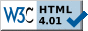 HTML badge